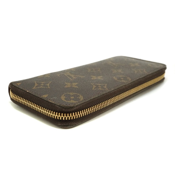 Louis Vuitton Clemence Brown Pink Wallet Portefeuille Monogram Fuchsia - Picture 1 of 10